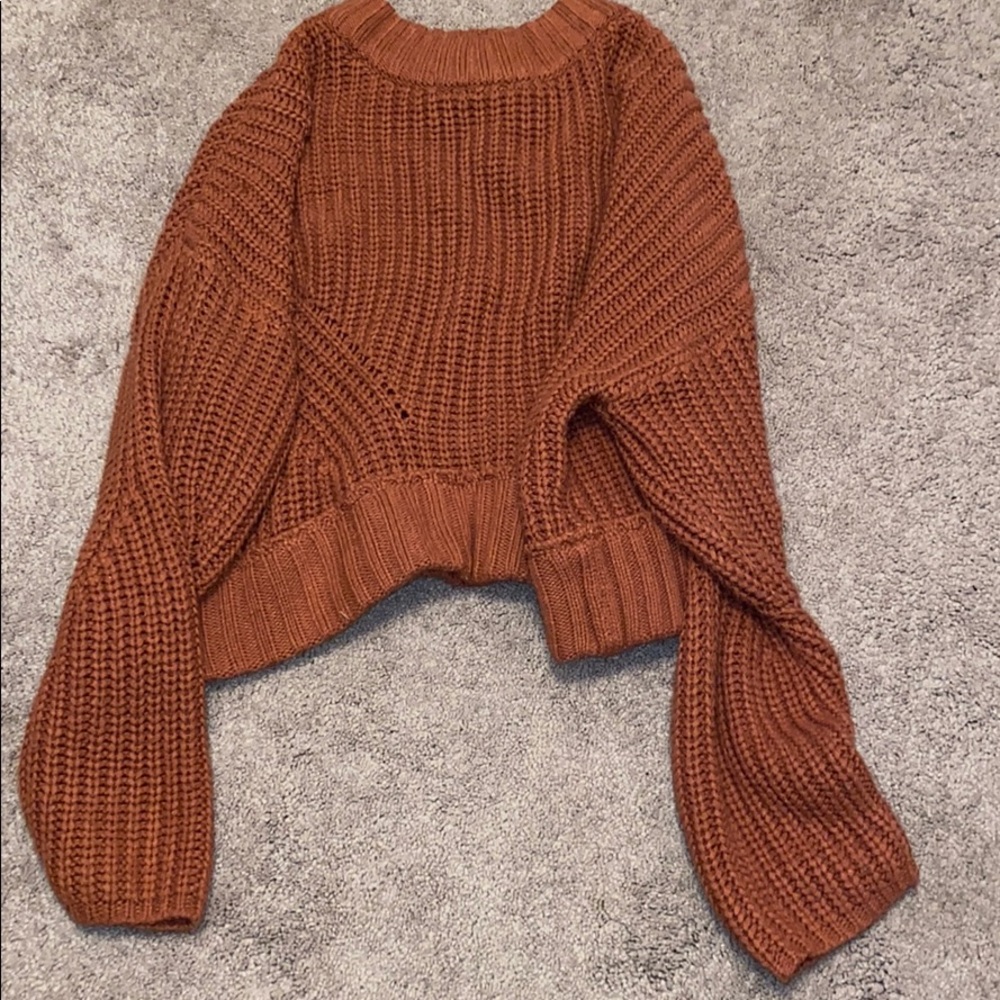 Cropped sweater